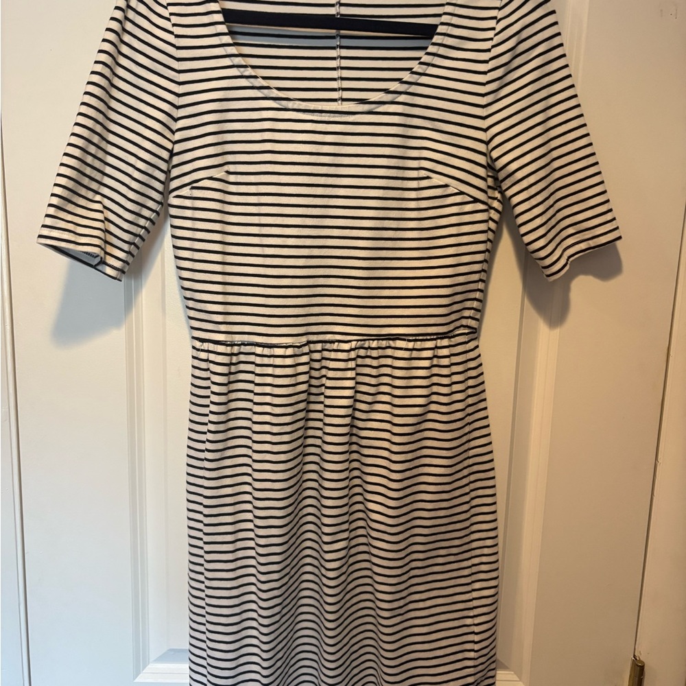 Old Navy Black and White Striped Top